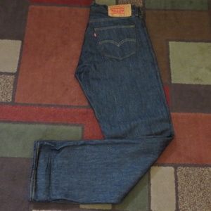 BLACK 501 LEVI STRAUSS JEANS 34 X 34